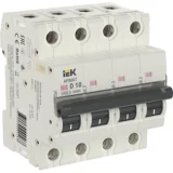 IEK ARMAT Автоматический выключатель M06N 4P D 10А