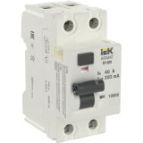 IEK ARMAT Выключатель дифференциального тока R10N 2P 40А 300мА тип AC