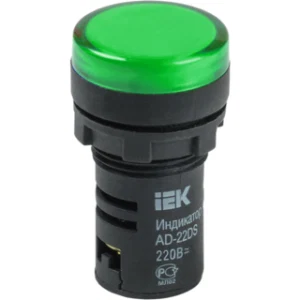 IEK Лампа AD22DS(LED)матрица d=22мм зеленый 24В AC/DC - BLS10-ADDS-024-K06 IEK Лампа AD22DS(LED)матрица d=22мм зеленый 24В AC/DC - BLS10-ADDS-024-K06