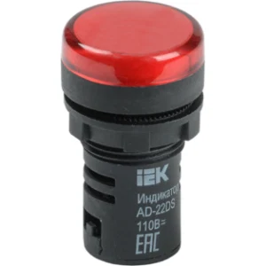 IEK Лампа AD22DS(LED)матрица d=22мм красный 36В AC/DC - BLS10-ADDS-036-K04 IEK Лампа AD22DS(LED)матрица d=22мм красный 36В AC/DC - BLS10-ADDS-036-K04