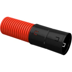 IEK Труба гофрированная двустенная ПНД d=110мм красная жесткая (6м) - CTG12-110-K04-006-R IEK Труба гофрированная двустенная ПНД d=110мм красная жесткая (6м) - CTG12-110-K04-006-R