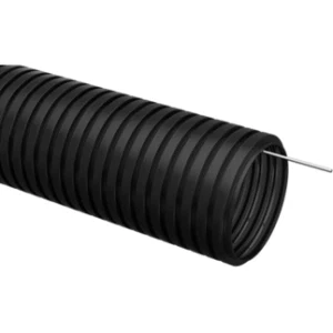 IEK Труба гофрированная ПНД d=50мм с зондом черная (15м) - CTG20-50-K02-015-1 IEK Труба гофрированная ПНД d=50мм с зондом черная (15м) - CTG20-50-K02-015-1