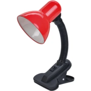 IEK LIGHTING Светильник настольный 1001 на прищепке Е27 красный - LNNL1-1001-2-VV-40-K04 IEK LIGHTING Светильник настольный 1001 на прищепке Е27 красный - LNNL1-1001-2-VV-40-K04