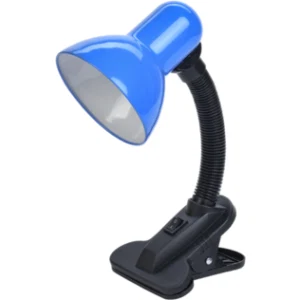 IEK LIGHTING Светильник настольный 1001 на прищепке Е27 синий - LNNL1-1001-2-VV-40-K07 IEK LIGHTING Светильник настольный 1001 на прищепке Е27 синий - LNNL1-1001-2-VV-40-K07