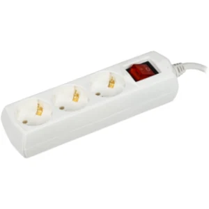 IEK Удлинитель У03В 3 места 2P+PE/1,5м 3х1мм2 10А/250В GENERICA - WYP10-10-03-D15-ZK-G IEK Удлинитель У03В 3 места 2P+PE/1,5м 3х1мм2 10А/250В GENERICA - WYP10-10-03-D15-ZK-G