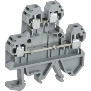 IEK Клемма винтовая КВИ-4-2L двухуровневая 4мм2 серая - YZN30-004D-K03 IEK Клемма винтовая КВИ-4-2L двухуровневая 4мм2 серая - YZN30-004D-K03